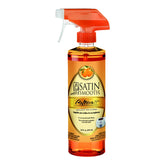 Satin Smooth car wax cleaner bottle on a white background