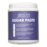 Jar of Satin Smooth Sugar Paste on a white background