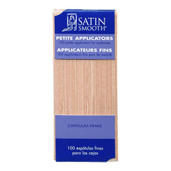 Box of Satin Smooth Petite Applicators on a white background