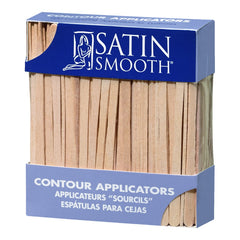 Box of Satin Smooth contour applicators on a white background