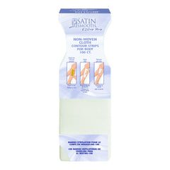 Package of Satin Smooth EZGrip Strip hair removal strips on a white background