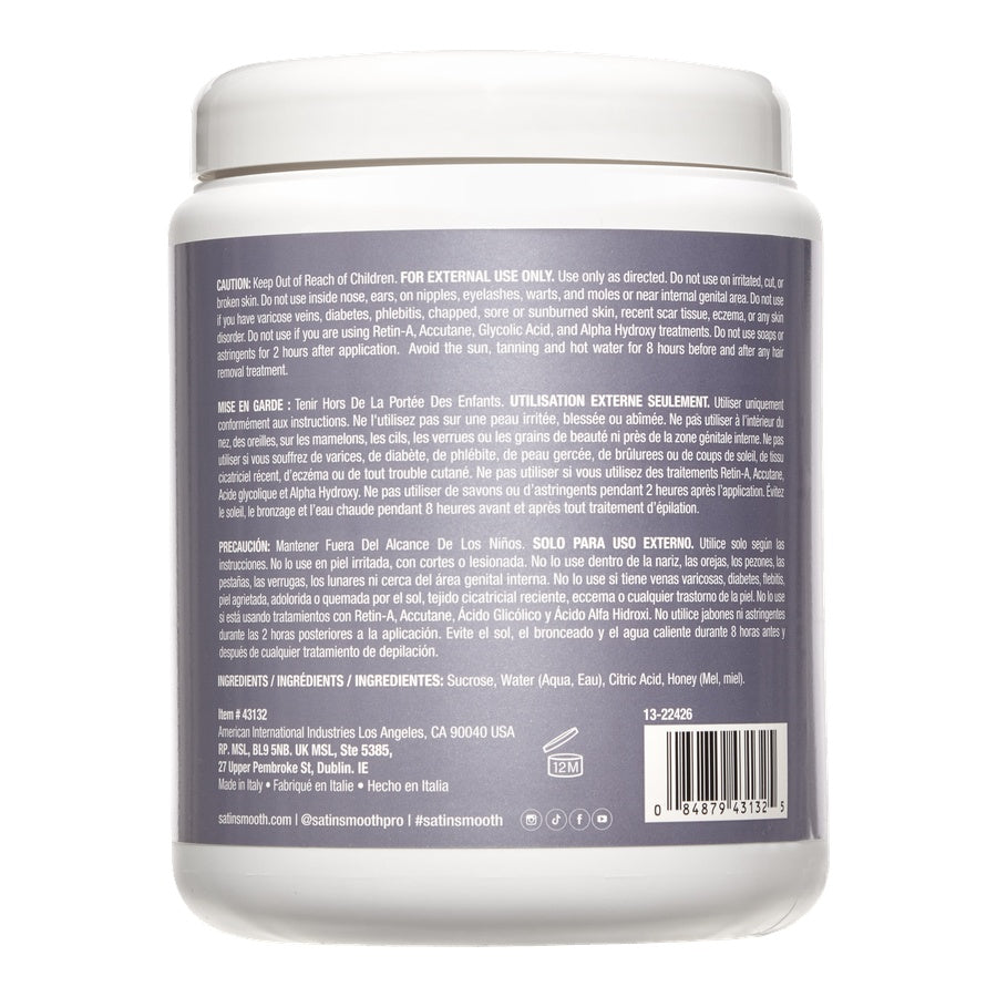 Back label on a white background