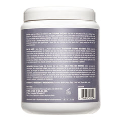 Back label on a white background