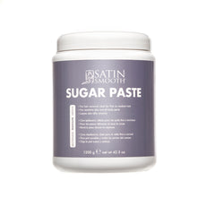 Jar of Satin Smooth Sugar Paste Medium Container on a white background