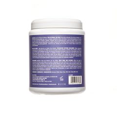 Back label of a Sugar Paste Firm on a white background