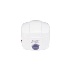 Wax warmer with 'Satin Smooth' branding on a white background