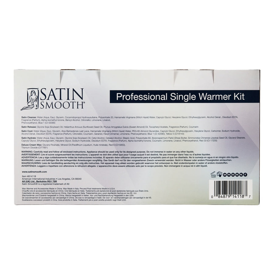 Single warmer packaging on a white background