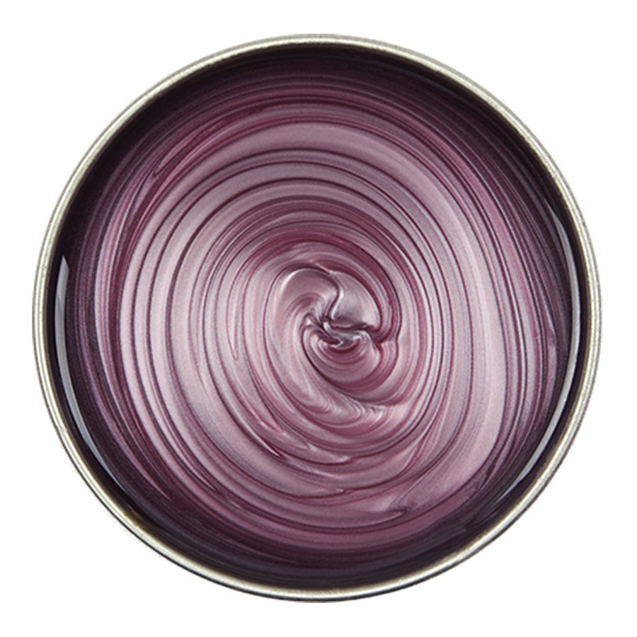 Purple swirl pattern on a white background