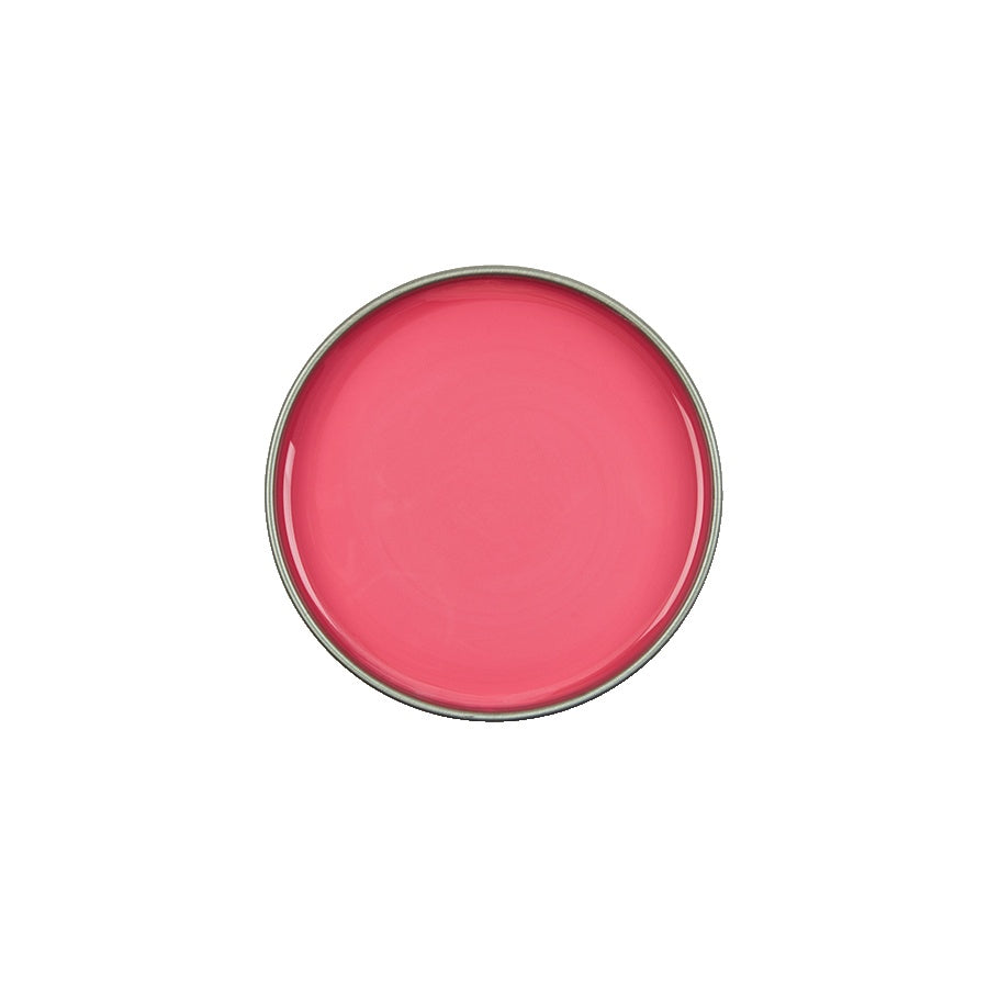 Pink makeup compact on a white background