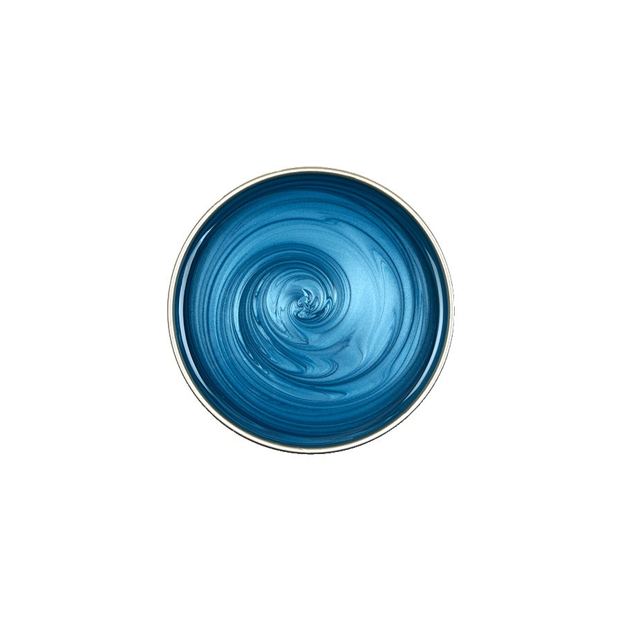 Titanium Blue Wax on a white background