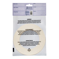 Packaging of Satin Smooth universal protective collars with warning labels.