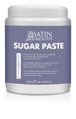 Jar of Satin Smooth Sugar Paste on a white background