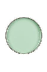 Top view of an open can of Satin Smooth Aloe Vera Wax featuring its creamy light green color