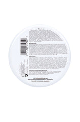 Bottom of Satin Smooth Silver Tourmaline Wax can with directions for use and other information