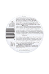 Bottom of Satin Smooth Tea Tree Wax can with directions for use and other information